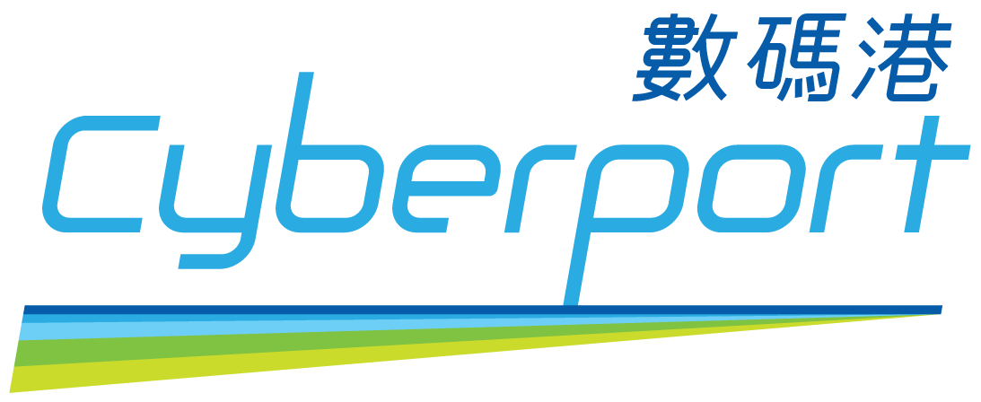 Logo of Cyberport, a company Votee collaborates with.